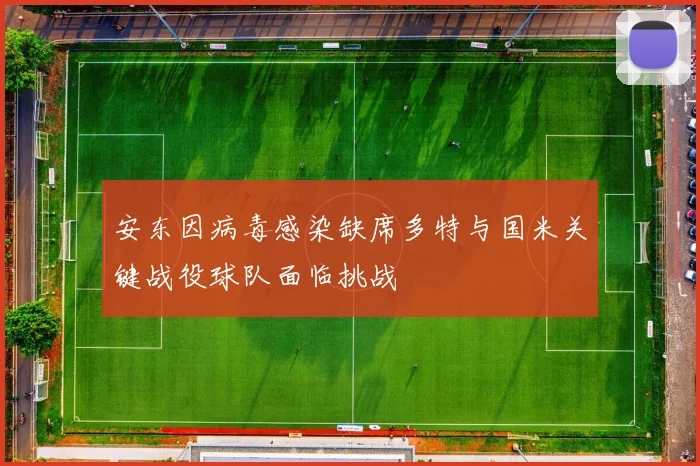 安东因病毒感染缺席多特与国米关键战役球队面临挑战